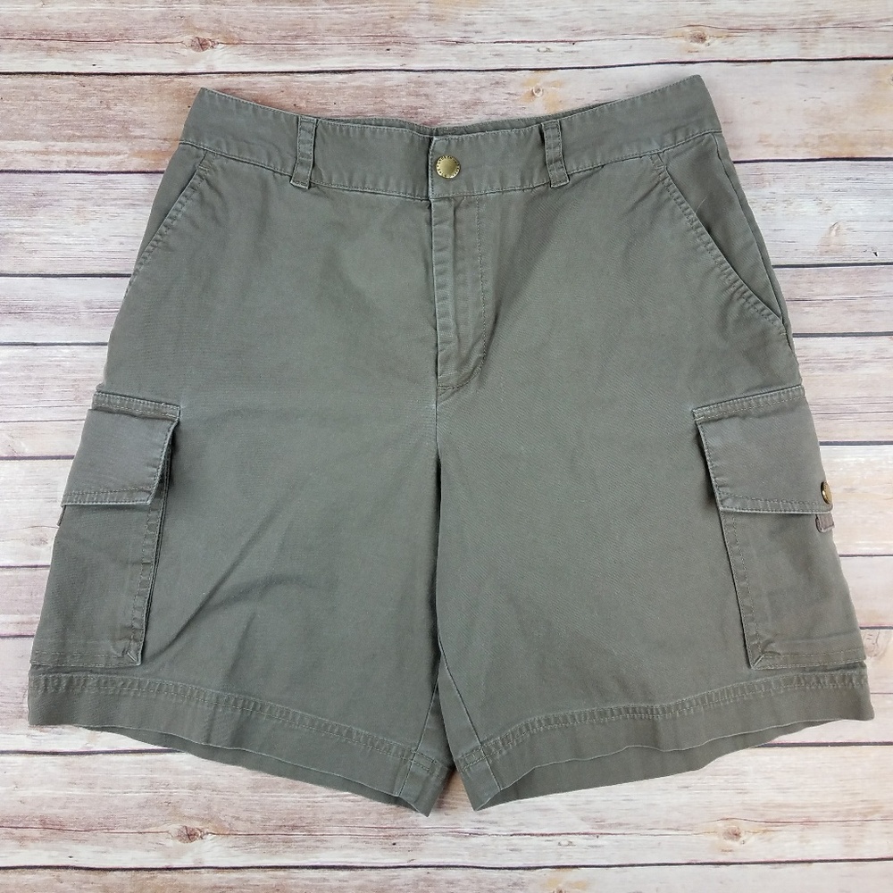 Ralph Lauren Womens Stretch Cargo Shorts Size 8